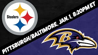 Baltimore Ravens vs Pittsburgh Steelers Predictions and Odds | NFL Week 17 Sunday Night Football