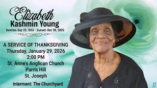 Celebrating the Life of Elizabeth Young