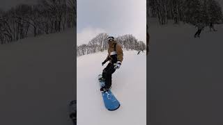 My First Solo Snowboarding Trip in Joetsu Kokusai Ski Resort (Insta360 X4)