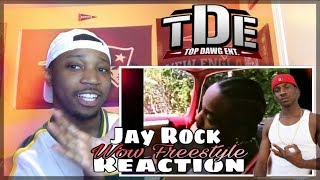 Jay Rock - Wow Freestyle ft. Kendrick Lamar Reaction !!