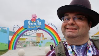 2022 Peppa Pig Theme Park Preview Day Full Tour POV Rides, Food!