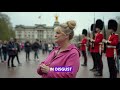 karen was waving her umbrella in front of the guard’s face… and suddenly got herself into trouble