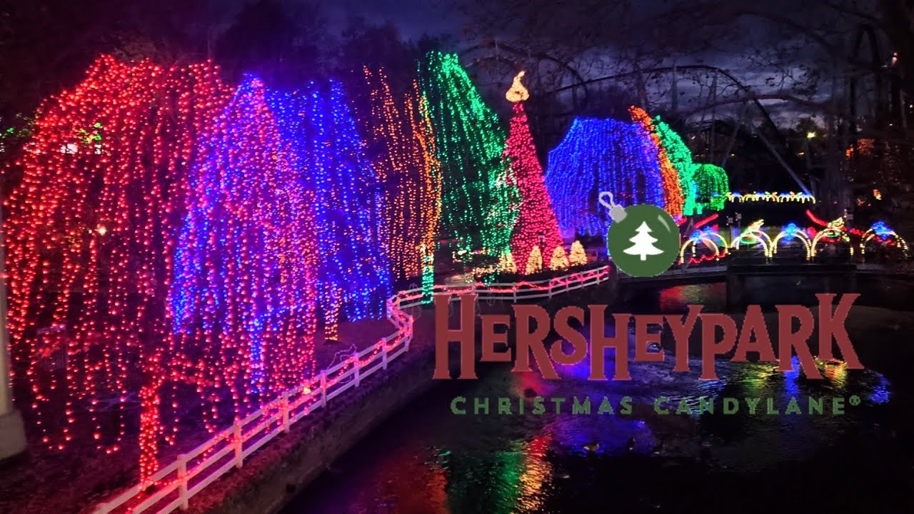 Hersheypark Christmas Candylane 2021 Hershey Pa. - YouTube