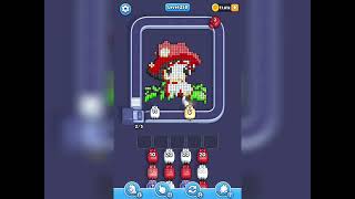 Pixel Flow Level 258 Walkthrough Solution