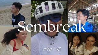 Sembreak | Davilan Bike Ride w/ kyle | Family bonding at Laiya | Vlog # 15