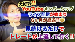 見続けるだけでFXトレードが上達していく【YouTubeメンバーシップ】