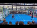 padel scorpion trick shot from agustin tapia