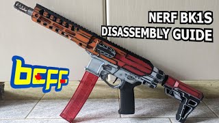 Nerf BK1S \u0026 BK2S Disassembly Guide (Step-By-Step) [English]