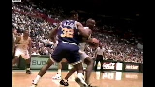 Karl Malone \u0026 Shawn Kemp Rivalry (NBA On NBC Feature)