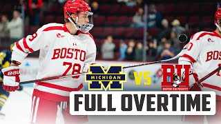 Michigan vs Boston Univ. FULL OVERTIME | November 2nd, 2024