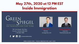 Inside Immigration Webinar - May 27