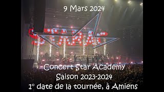 Concert Star Academy 2023/2024 - 1° à Amiens le 09 Mars