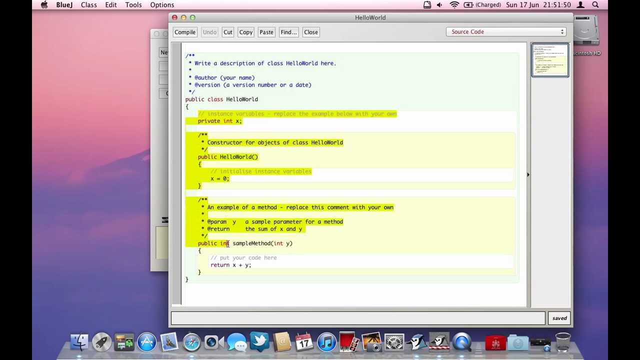 Hello World Java Lesson 1 Basics For Beginners Youtube