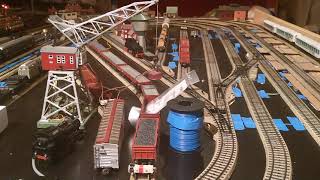 Märklin test running track before the bigger build.