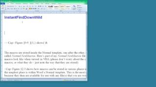 Developing wildcard searches