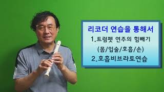 트럼펫 연주의 힘 빼기와 호흡 비브라토 연습 방법 / 트트홀