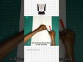 pointy shoulders sleeve Tutorial #shorts #patterndrafting #patternmaking #sleevedesigns