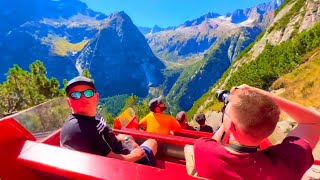 Gelmerbahn / Mountain Roller Coaster🎢 Funicular / Blue lake / Switzerland Guide