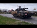 konvoi leopard 2 a7v puma dingo fuchs in arneburg