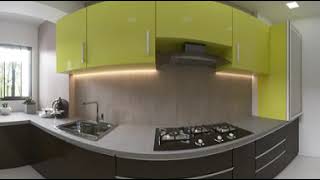 4K MODERN KITCHEN || #9||🏡 360 view use VR for better experience