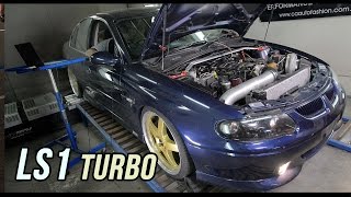 LS1 turbo street dyno ~ C\u0026A Auto Fashion