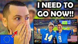 Europeans Go to an NFL Game for the First Time – They're SPEECHLESS!