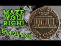 TOP 5 LINCOLN PENNY COINS THAT COULD MAKE YOU MILLIONAIRE! PENNIES WORTH MONEY