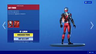 *NEW* Ant-Man Skin + ALL MARVEL COSMETICS | Fortnite Item Shop Review (March 7th)