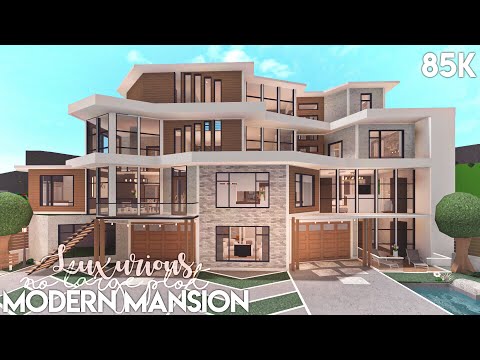 100k Aesthetic Bloxburg House Ideas 2 Story Layout | Psoriasisguru.com