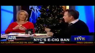 SHOCK: Fox The Five Smoke Cigarette LIVE on TV