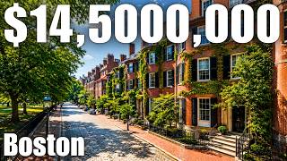 Touring a $14M Home on Louisburg Square in Beacon Hill