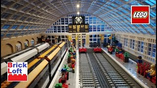 Lego City Update #65 Huge Railway Train Station Nearly Finished (honest) plus a few extra bits