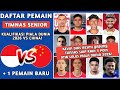 TAMBAH AMUNISI BARU! Daftar Pemain Timnas Indonesia Senior KUALIFIKASI PIALA DUNIA VS CHINA