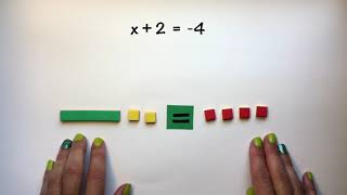 Algebra Tiles: Solving One-Step Equations with Addition and Subtraction, Practice