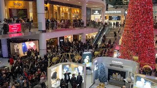 Walking Tour Eaton Centre Toronto 12/29/24