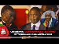 VP CHIWENGA DEMANDS URGENT MEETING WITH MNANGAGWA TO FIRE MUTSVANGWA FROM ZANU PF
