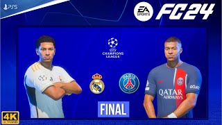 FC 24 - PSG Vs Real Madrid - Champions League Final 23/24 | PS5™ [4K60]