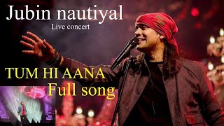Tum hi aana song | marjaavan | Jubin nautiyal live concert | New Jersey, USA