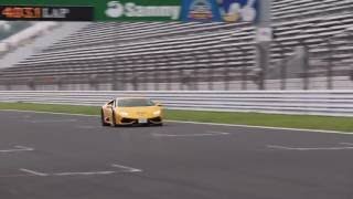 ウラカン パワークラフト 限界空吹かし シフトダウン サウンド／Huracan w/PowerCraft exhaust hard rev and shiftdown sound.