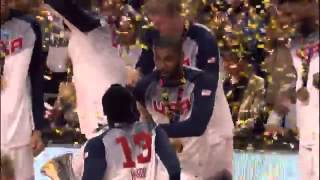 USA vs Serbia Basketball 129-92  Highlights