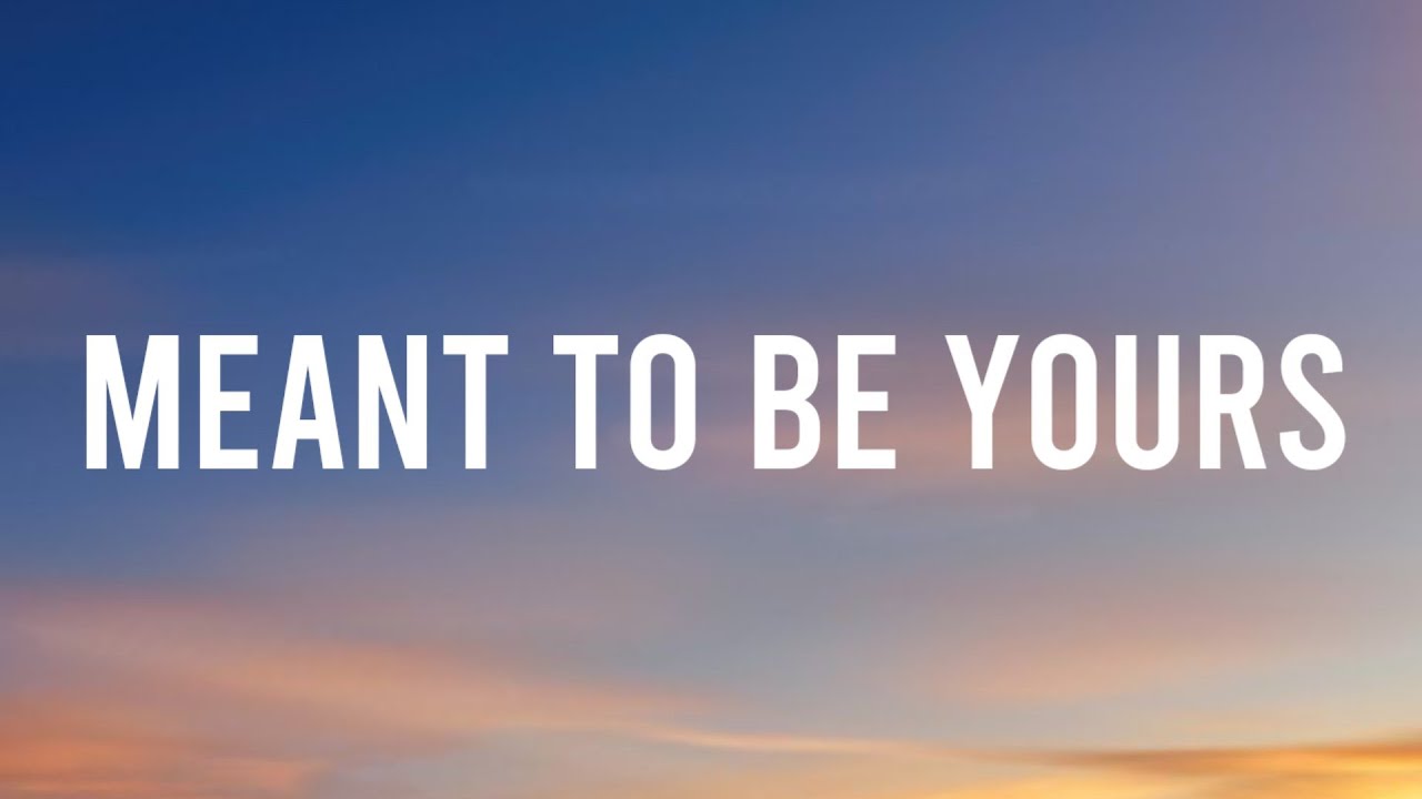 Meant To Be Yours Jamie Muscato Lyrics