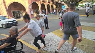 Así transcurre la vida en la Plaza Principal de Zamora Michoacán 30 de mayo 2024 @cotidiano399