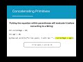 AP CS A 2.6 - String Objects: Concatenations, Literals & More (OUTDATED)