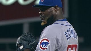 CHC@LAD: Rodney works a scoreless 8th in Cubs debut