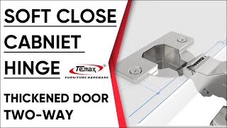 Upgrade Your Cabinets With Temax's Soft Close Two-way Hinge For A Quieter, Sturdier Door!