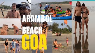 Goa vlog 1| Arambol beach
