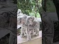 silver elephant for pooja silver elephant idol elephant woodworking silverfurniture