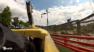 Sturmfahrt der Drachenboote - Onride POV - Hansa Park - 2012 (Bro.Ent)