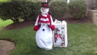 Gemmy Singing/Dancing Animated 5' Snowman