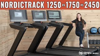 NordicTrack Commercial 1250 vs 1750 vs 2450 | Treadmill Comparison